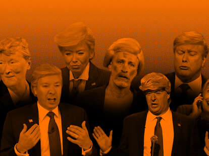 donald trump impressions