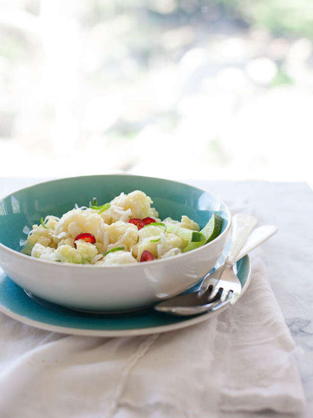 Thai coconut cauliflower