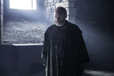 Liam Cunningham as Davos Seaworth in Game of Thrones season finale The Winds of Winter