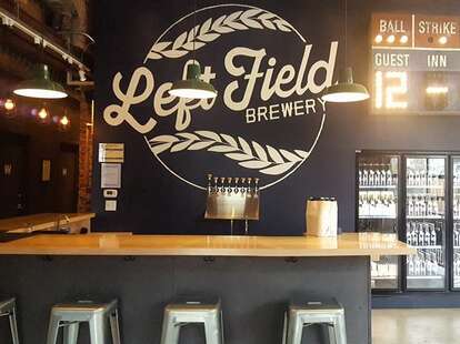 Left Field Brewery in Toronto