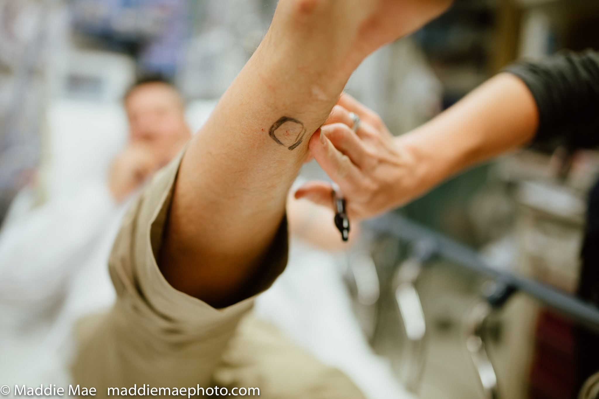rattlesnake wedding photo