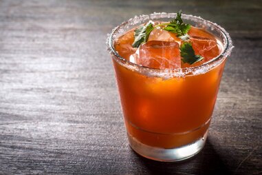 The Black Ant mezcal cocktail