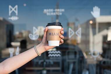Coffee at the MIAM Cafe