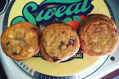 Cookies at Sweat Records