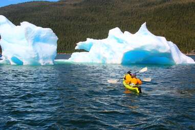 Kayaking in Alaska