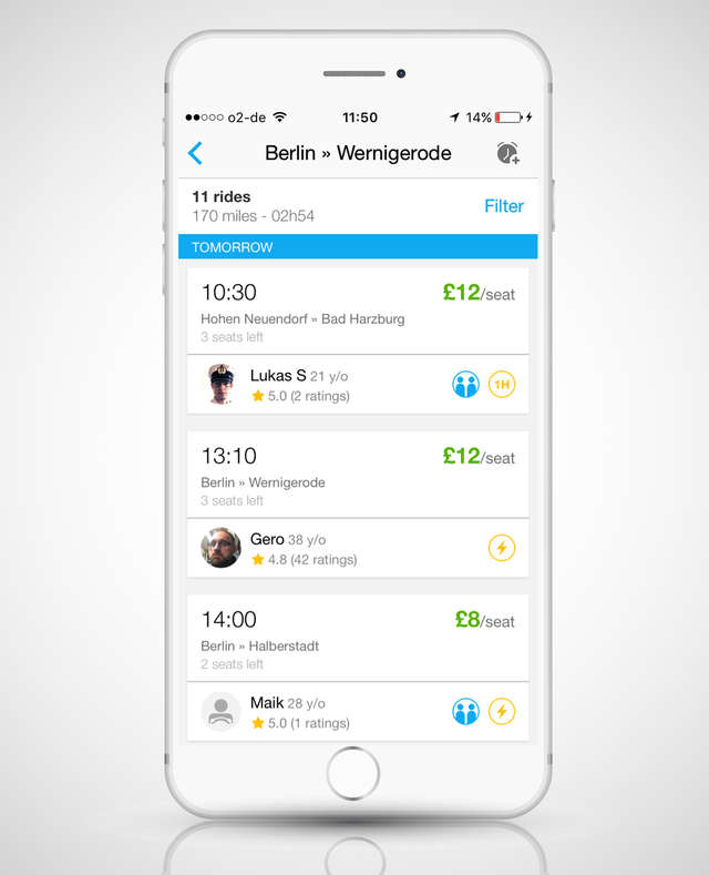 SCARICA APP BLA BLA CAR