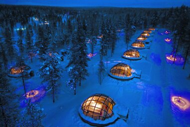 Northern Lights Igloo