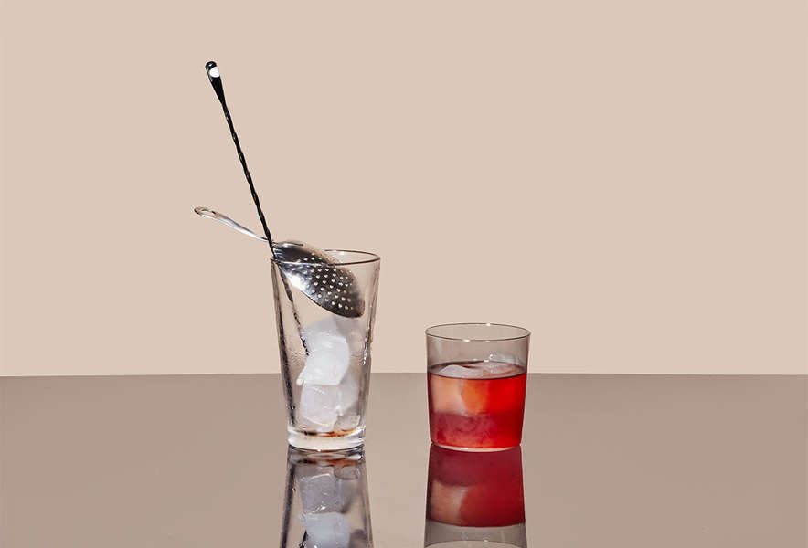 How to Strain a Cocktail with a Julep Strainer Thrillist