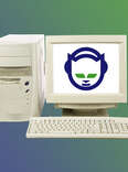 Napster on an old desktop computer