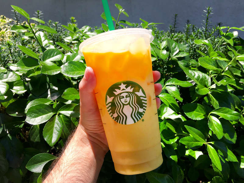 Starbucks' New 'Orange Drink' Is Crazy and Beautiful - Thrillist