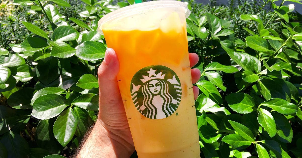 Starbucks' New 'Orange Drink' Is Crazy and Beautiful - Thrillist