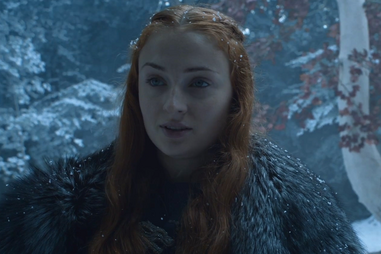 Sansa on game of thrones season 6 finale