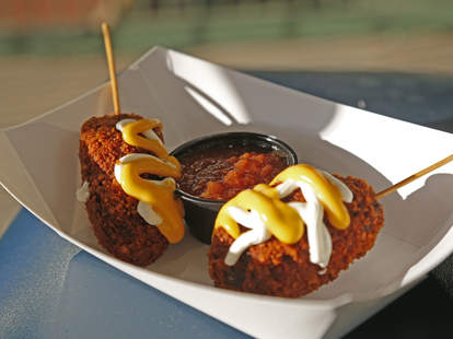 Nachos on a stick