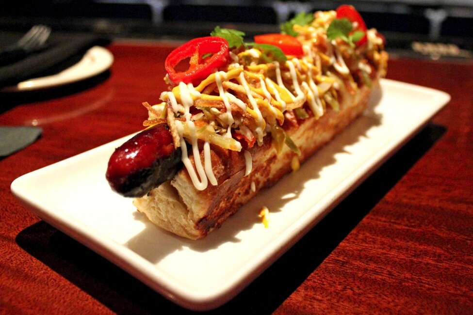 foot-long hot dog