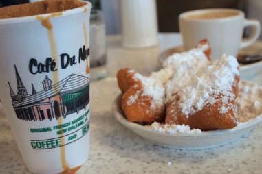 Cafe Du Monde Beignets and Coffee