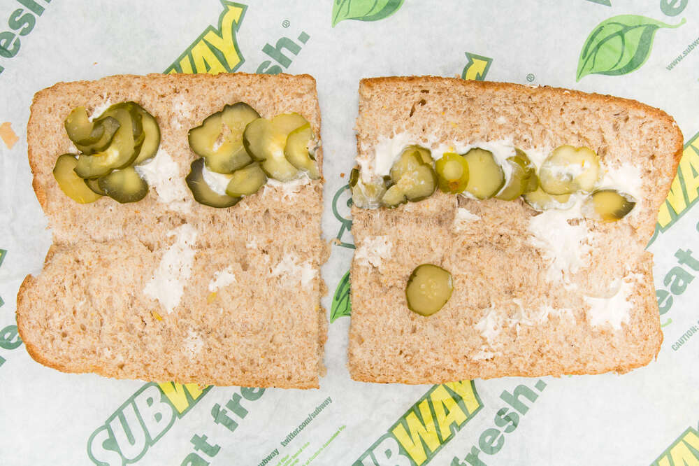 Gross Subway Sandwich Combinations