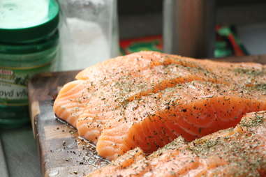 Salmon, lean protein