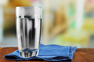 Glass of water