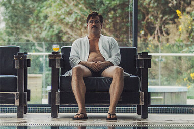 colin farrell the lobster belly