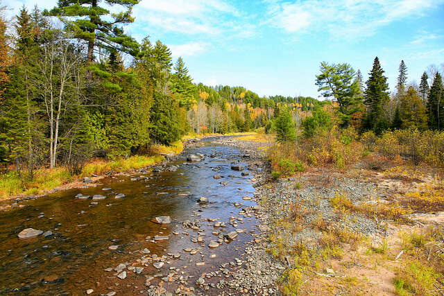 Sturgeon River Gorge Valley Michigan