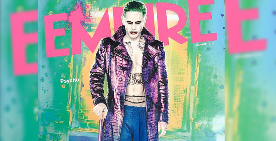 jared leto suicide squad the joker shirtless