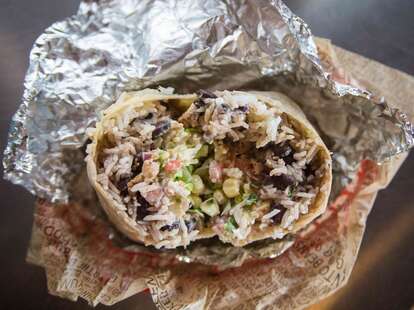 Chipotle burrito