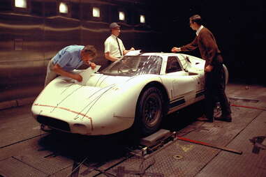 The Ford GT40 Used Military Wind Tunnels to Go Faster