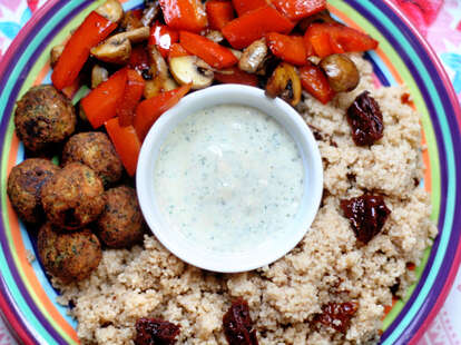 falafel plate