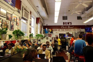 Ben’s chili interior