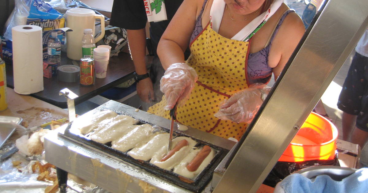 Waffle hot outlet dogs