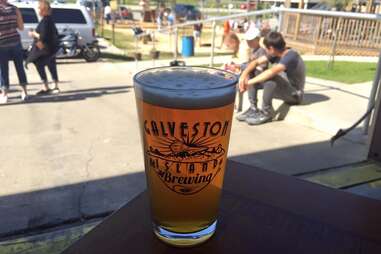 Galveston Island Brewing beer