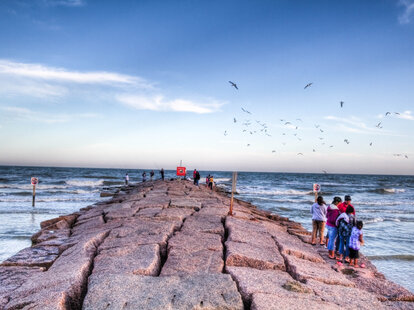 Galveston beach