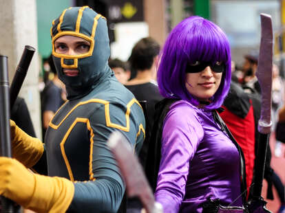 Couple cosplay Comic Con