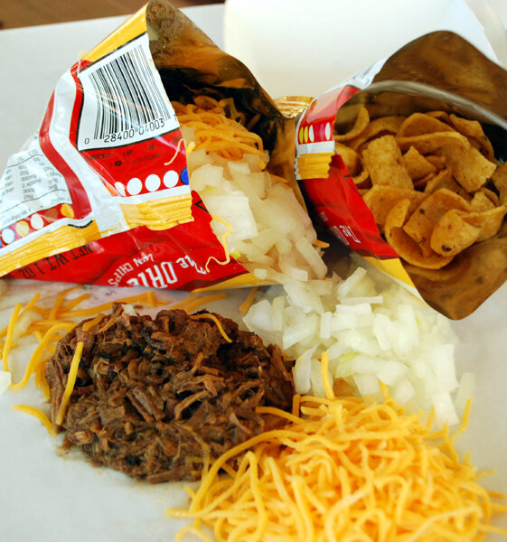 Frito pie in the bag Dallas