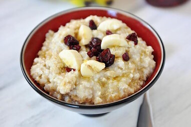 Overnight steel cut oats