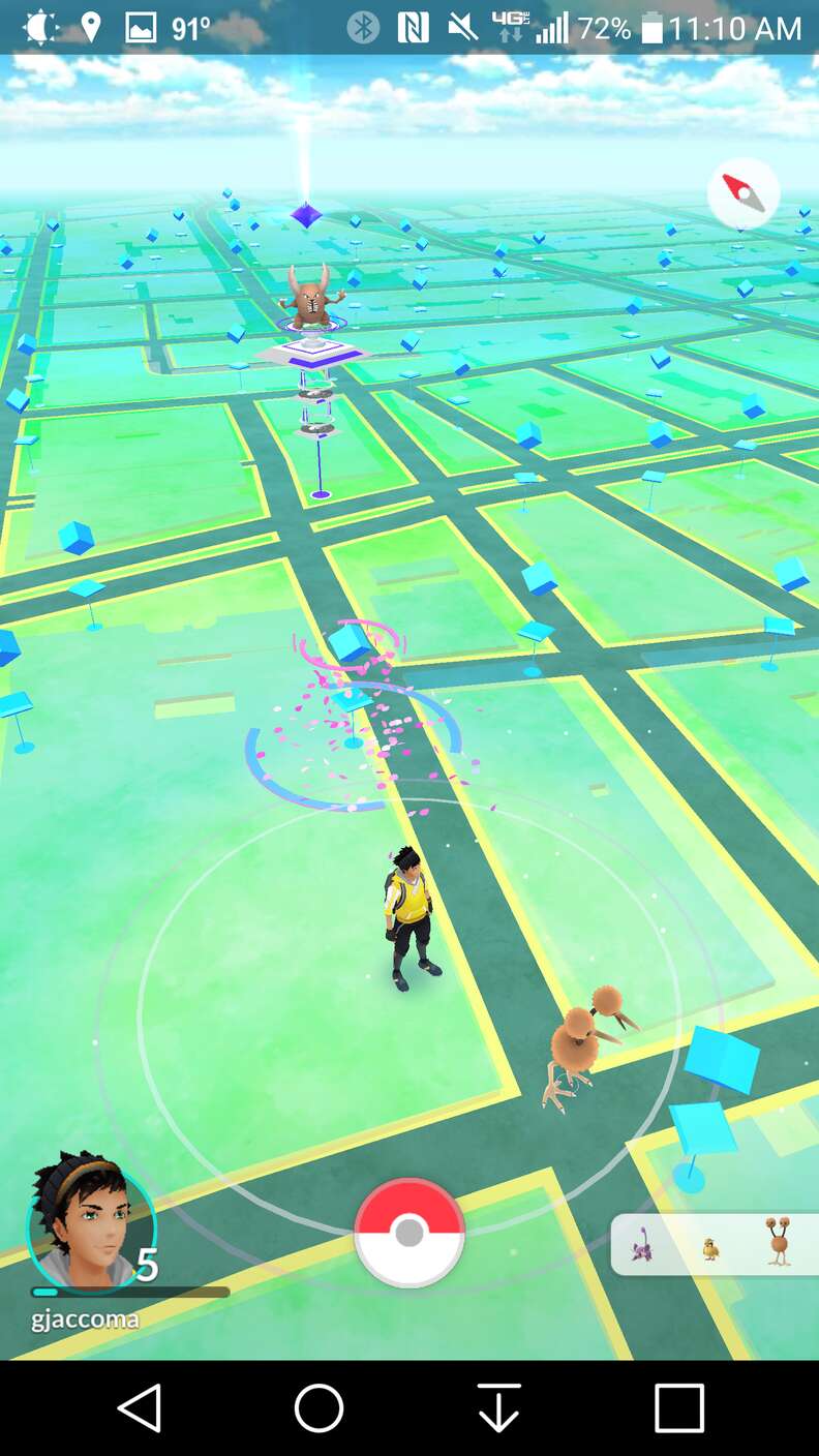 Pokemon Go map