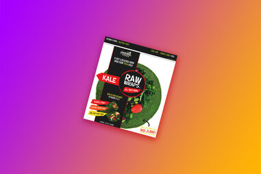 raw kale wraps