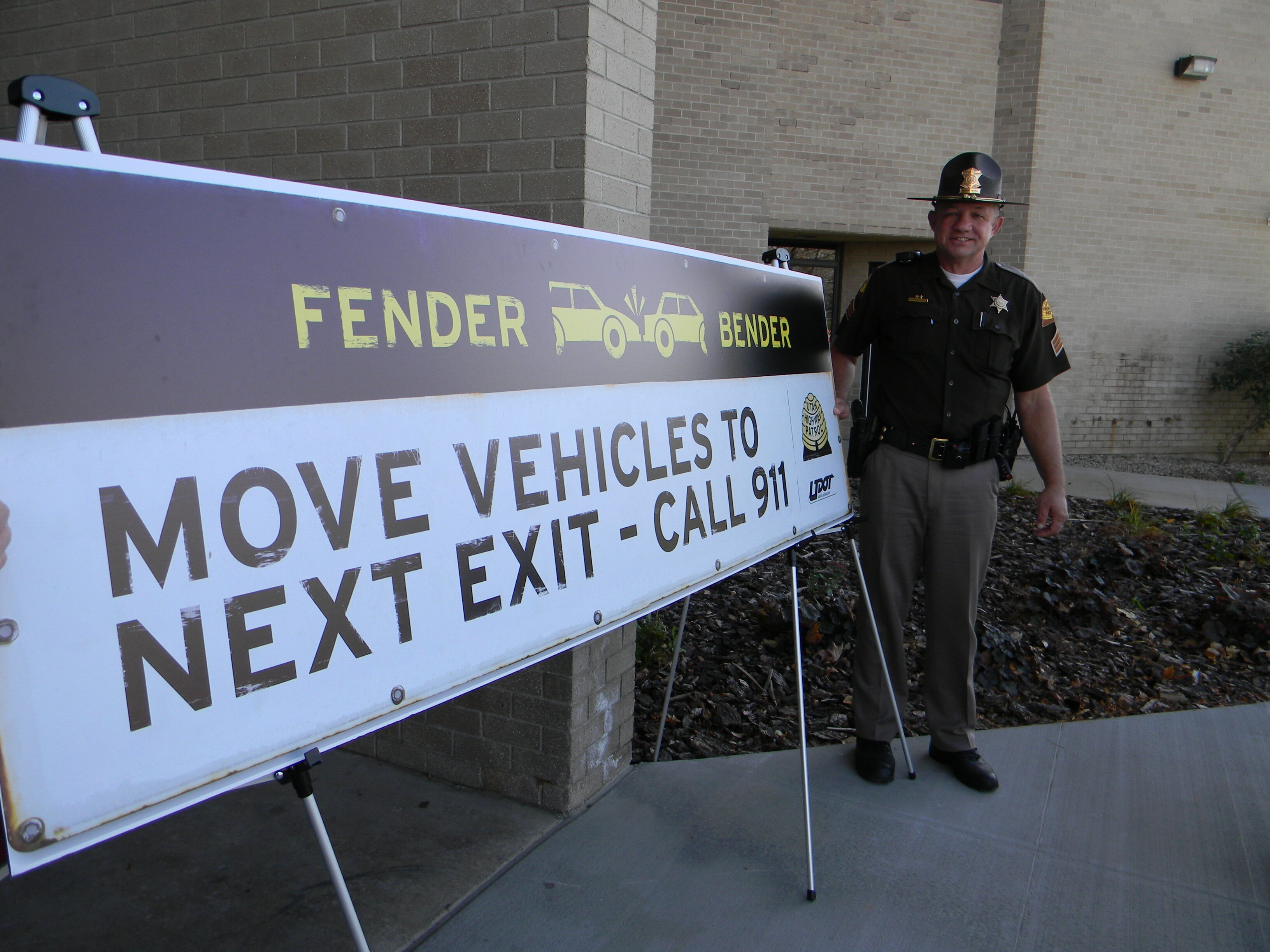 Get off the road if it’s not a major wreck