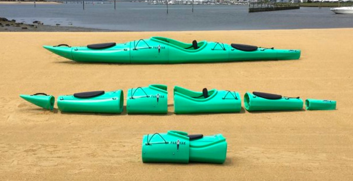 pakayak is an entire kayak that fits in a back pack
