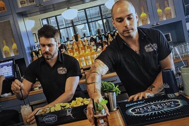 Deep Eddy Distillery Austin bartenders