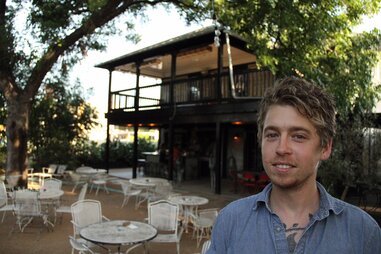 Brandt Kempin bartender Weather Up Austin