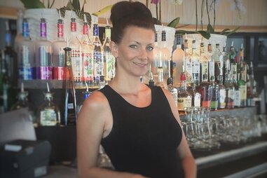 Ryan Baird bartender St. Genevieve Austin