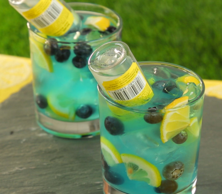 Sour Blueberry Blast Recipe Video Thrillist