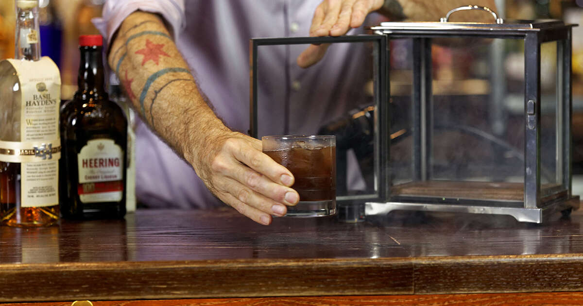 This Cocktail Smoking Box is Perfect For Smoked Cocktail Recipes