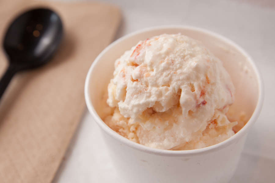 Lobster Ice Cream from Cousins Maine Lobster Is Filled with Lobster
