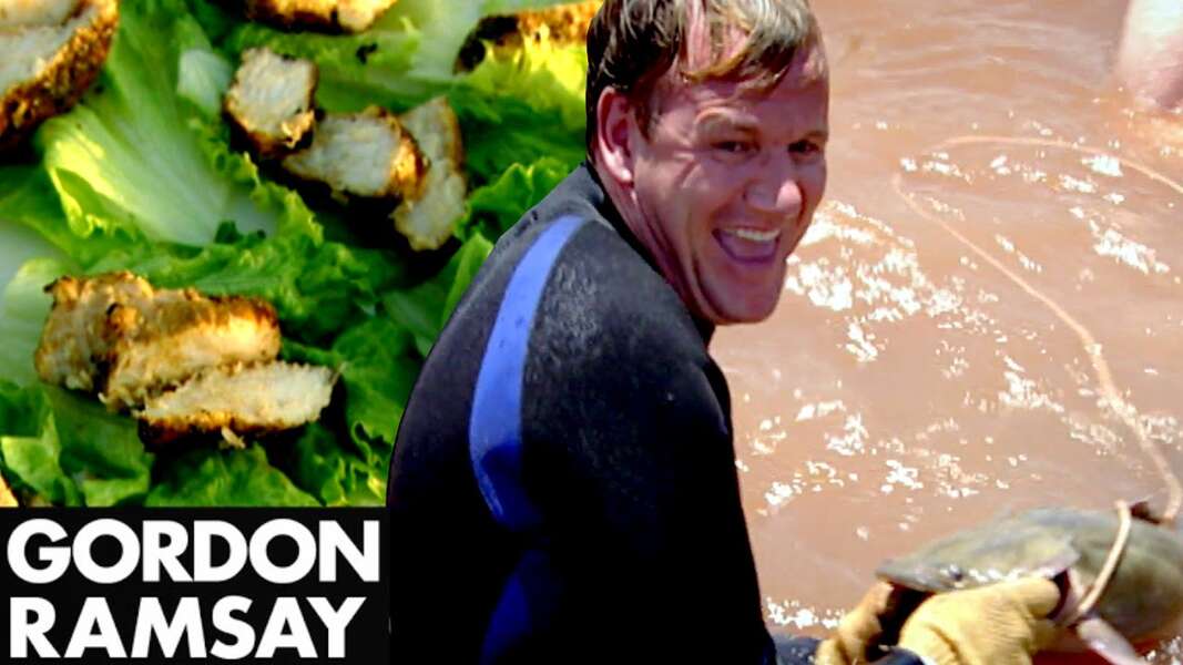 Gordon Ramsay Caught Catfish With His Bare Hands Thrillist