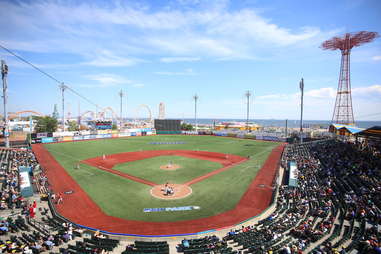 Major League Burgers at a Minor League Ballpark