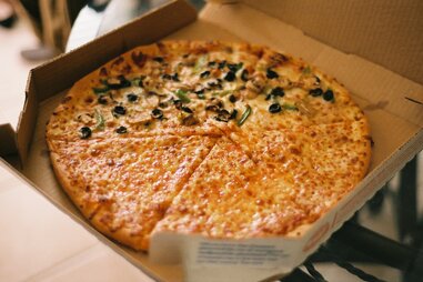 Domino’s Pizza in toaster oven