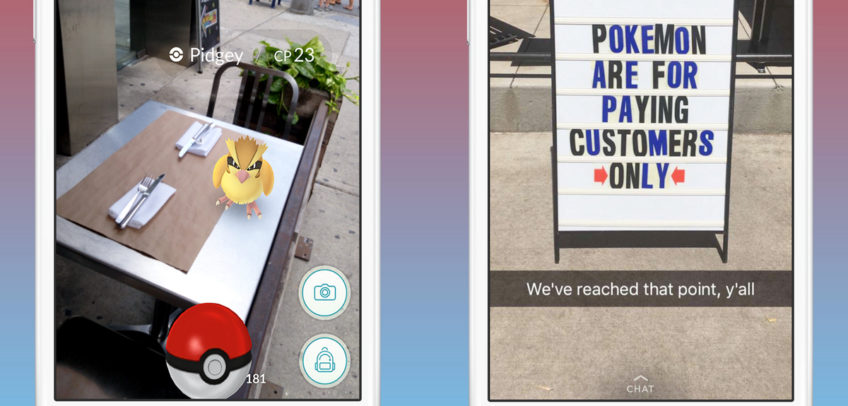 Pokemon Go Is Bringing Business to Restaurants Thrillist