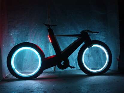 The Cyclotron Bike